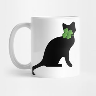 Shamrock Kitty Mug